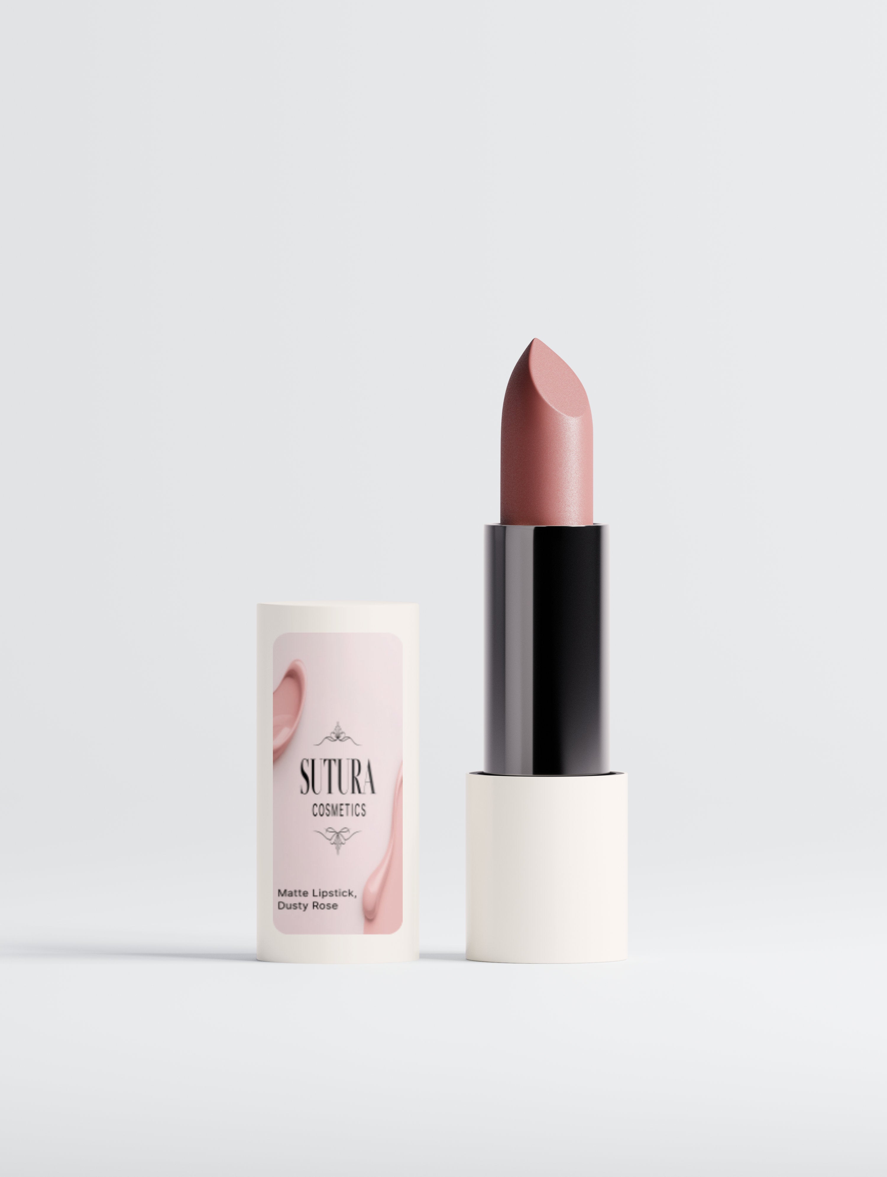 Matte Lipstick, Dusty Rose