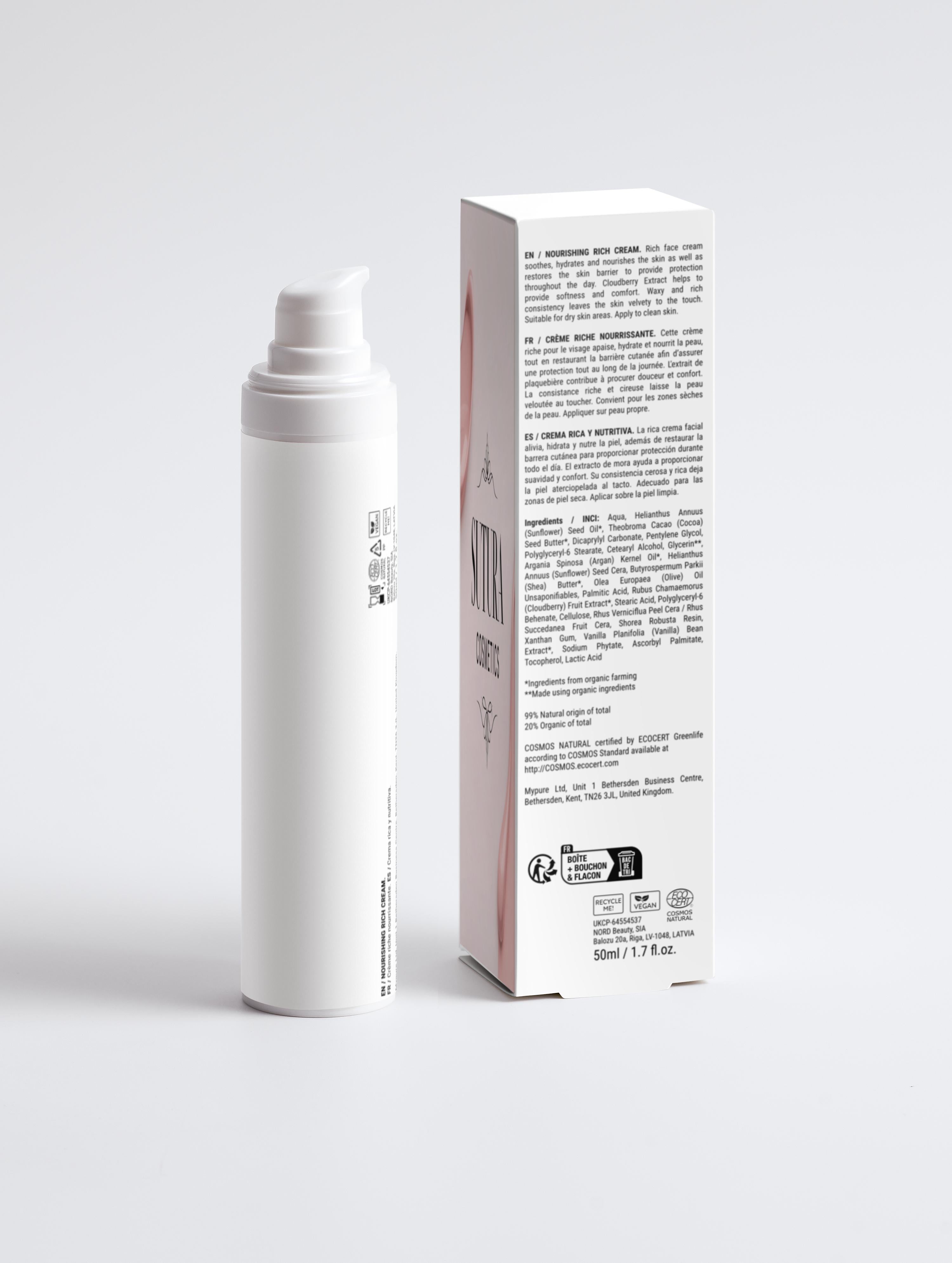 Nourishing Rich Cream, Fragrance Free